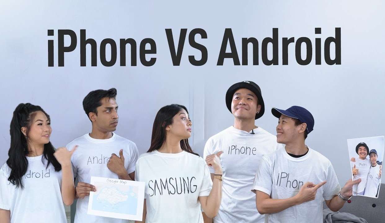 过于真实!爆笑讽刺短片:iPhone VS 安卓手机